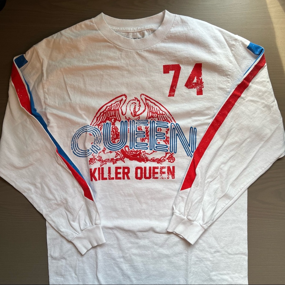 QUEEN Killer Queen '74 Stripes shirt